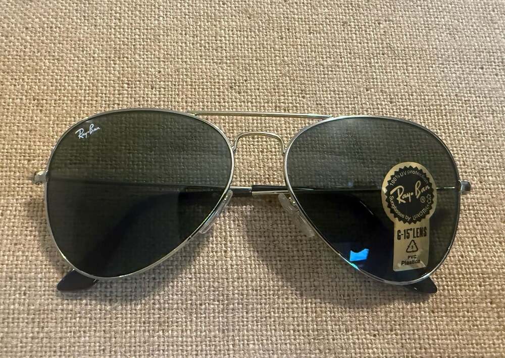 Ray-Ban Aviator Classic Sunglasses G-15 Green Lens
